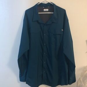 Columbia Button Up Omni Shade Shirt Size 3X
